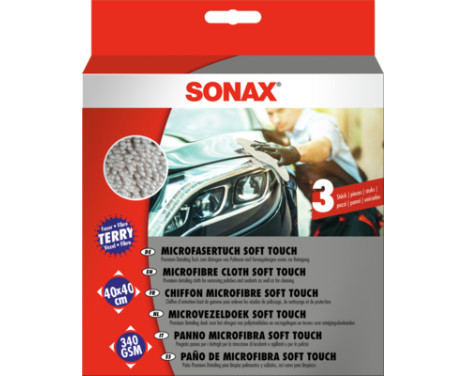 SONAX mikrofiber soft touch 3 delar, bild 2