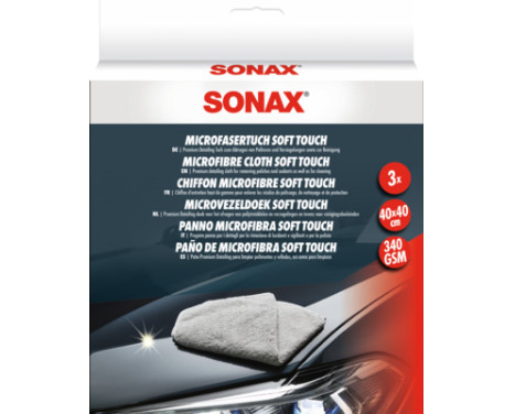 SONAX mikrofiber soft touch 3 delar, bild 2
