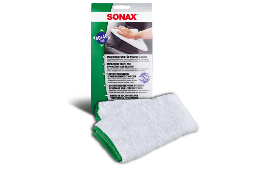 SONAX mikrofiberduk för läder & textilier