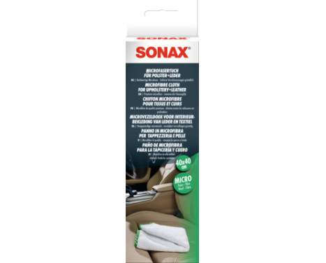 SONAX mikrofiberduk för läder & textilier, bild 2