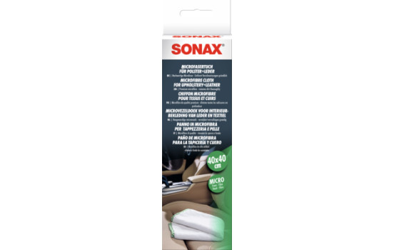 SONAX mikrofiberduk för läder & textilier, bild 2