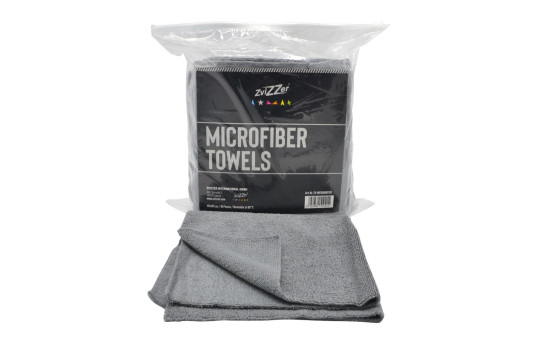 ZviZZer Mikrofiberduk Svart - 40x40cm - 10 st