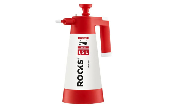 Rooks Tryckspruta 1,5L, lämplig för syror