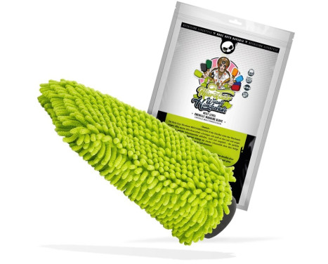 Chenille Wash Glove Ljusgrön