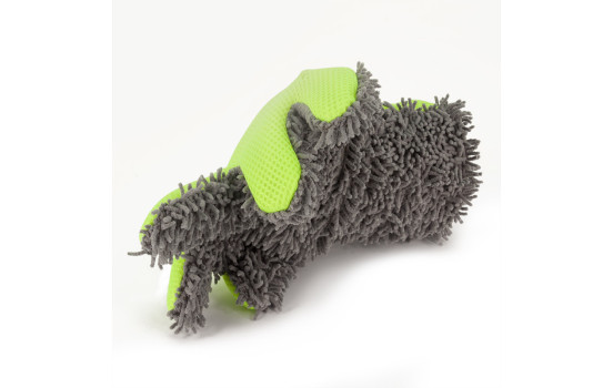 Dubbelsidig biltvättvante