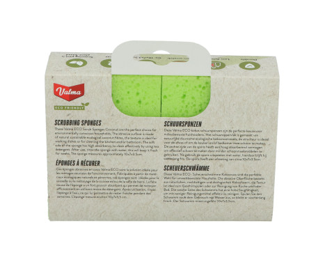 Valma ECO Skursvampar Kokos 2 st, bild 5