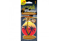 California Scents Palm Tree Air Freshener Capistrano Coconut 1 st