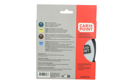 Carpoint Poleringsrondellset 125 mm/5 tum 4 delar, bild 10