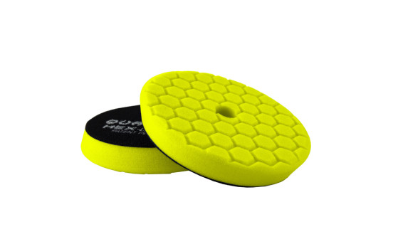 Chemical Guys Hex-Logic Quantum Heavy Cutting Pad Gul (6,5 tum)