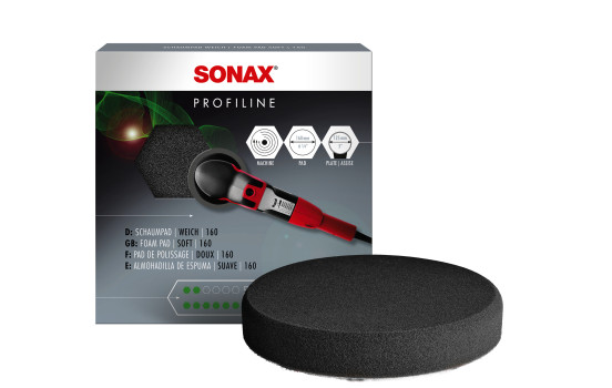 SONAX Polerskiva Roterande mjuk - 125 mm