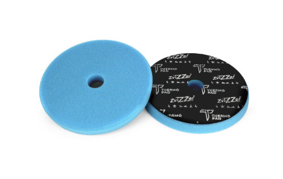 ZviZZer Poleringsplatta Thermo Trapez Blå Förskuren - 140 mm