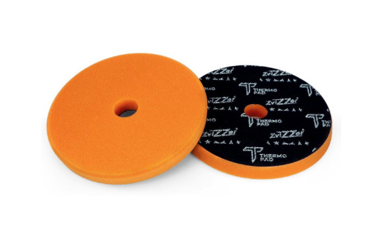 ZviZZer Poleringsplatta Thermo Trapez Orange Medium Cut 140 mm
