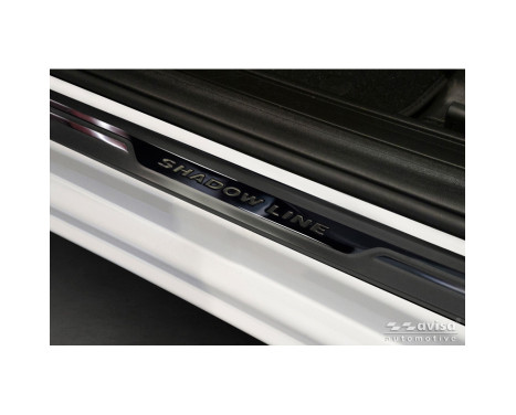 Avisa Universal Dörrlister 'Shadow Premium' Aluminium/Svart - 2-delat -, bild 2