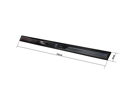 Avisa Universal Dörrlister 'Shadow Premium' Aluminium/Svart - 2-delat -, bild 4