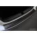 Svart bakre stötfångarskydd i rostfritt stål lämplig för Skoda Karoq Facelift 2022- 'Ribs', miniatyr 3
