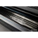 Svarta dörrtrösklar i rostfritt stål lämplig för Nissan Qashqai III 2021- - 'Special Edition' - 4-delad, miniatyr 3