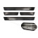 Svarta dörrtrösklar i rostfritt stål lämplig för Nissan Qashqai III 2021- - 'Special Edition' - 4-delad, miniatyr 5