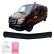 Envägsskydd för motorhuven (stenskottsskydd) lämplig för Mercedes Sprinter W906 Facelift 2014-2018, miniatyr 2