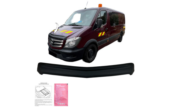 Envägsskydd för motorhuven (stenskottsskydd) lämplig för Mercedes Sprinter W906 Facelift 2014-2018, bild 2