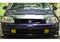 Motorhuv näshöljet Honda Civic 3/5 dörrar / svart coupe 1996-1999