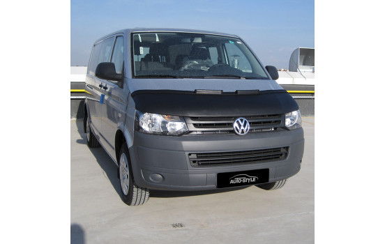 Motorhuv näshöljet Volkswagen Transporter T5 ansiktslyftning 2010- svart, bild 2