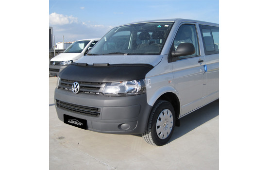 Motorhuv näshöljet Volkswagen Transporter T5 ansiktslyftning 2010- svart, bild 3