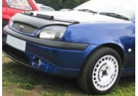 Motorhuv täcka Ford Fiesta V 1999-2002 svart