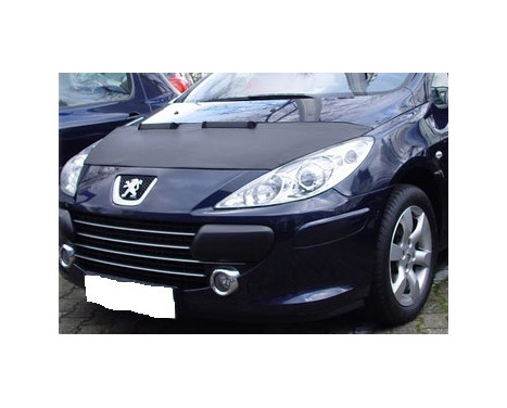 Motorhuv täcka Peugeot 307 2006-2007 svart