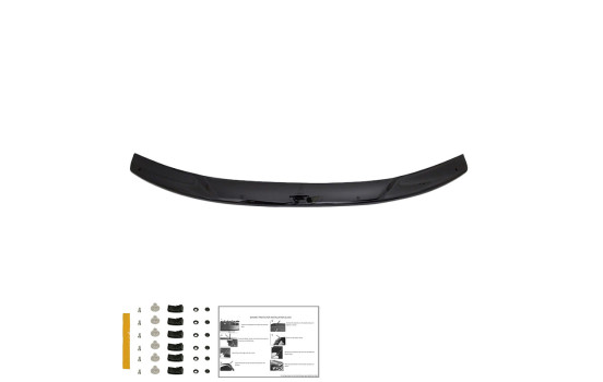 Oneway Bonnet protector (stenspånskydd) lämplig för Dacia Duster I 2010-2017 - Glanssvart, bild 3