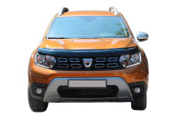 Oneway Bonnet protector (stenspånskydd) lämplig för Dacia Duster II 2018-2024 - Blank svart