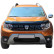 Oneway Bonnet protector (stenspånskydd) lämplig för Dacia Duster II 2018-2024 - Blank svart