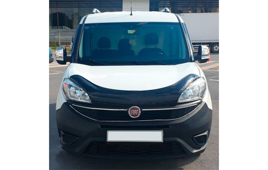Oneway Motorhuvsskydd (stenspånskydd) Fiat Doblo 2nd Gen. Facelift 2015-2020 - Glossy Black