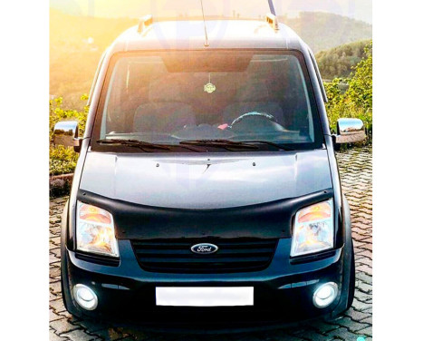Oneway Motorhuvsskydd (stenspånskydd) Ford Transit Connect 2002-2008 - Glossy Black, bild 2