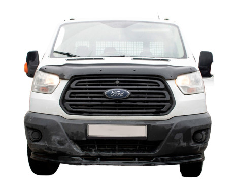 Oneway Motorhuvsskydd (stenspånskydd) passar Ford Transit MK8 2014-2019 - Blank svart