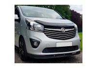 Oneway Motorhuvsskydd (stenspånskydd) passar Opel Vivaro X82 2014-2018 - Blank svart