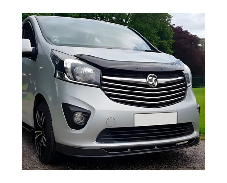 Oneway Motorhuvsskydd (stenspånskydd) passar Opel Vivaro X82 2014-2018 - Blank svart Oneway Motorhuvsskydd (stenspånskydd) passar Opel Vivaro X82 2014-2018 - Blank svart