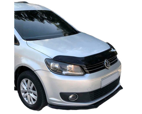 Oneway Motorhuvsskydd (stenspånskydd) Volkswagen Caddy MK3 Facelift 2010-2015 - Glossy Black