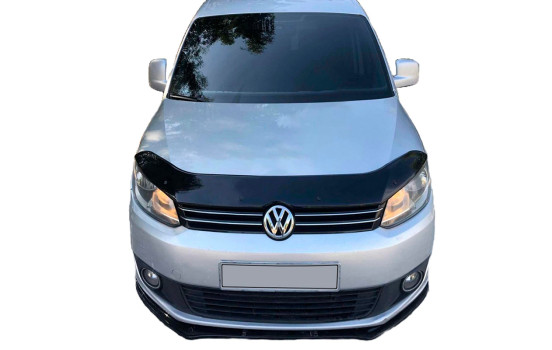 Oneway Motorhuvsskydd (stenspånskydd) Volkswagen Caddy MK3 Facelift 2010-2015 - Glossy Black, bild 2
