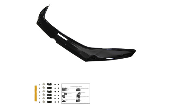 Oneway Motorhuvsskydd (stenspånskydd) Volkswagen Caddy MK3 Facelift 2010-2015 - Glossy Black, bild 6