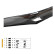 Oneway Motorhuvsskydd (stenspånskydd) Volkswagen Caddy MK3 Facelift 2010-2015 - Glossy Black, miniatyr 7