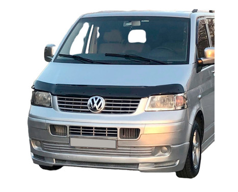Oneway Motorhuvsskydd (stenspånskydd) Volkswagen Transporter T5 2003-2009 - Blank svart