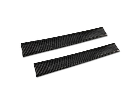 Universaldörrtrösklar - Svart kolfolie - 2-delat - 50 x 7 cm, bild 2