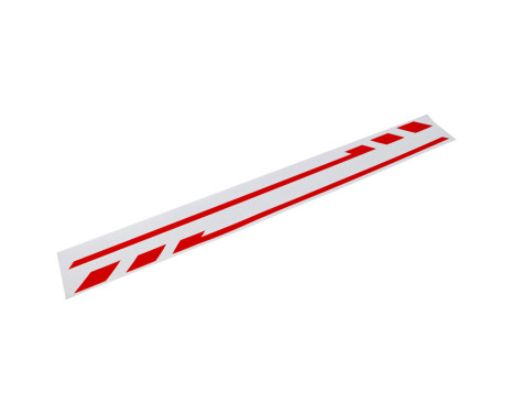 Foliatec PIN-Striping for mirror caps red - Width = 1.3cm: 2x 35.5cm, Image 2