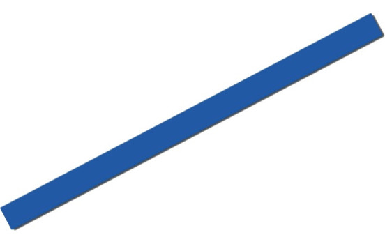Universal self-adhesive striping AutoStripe Cool200 - Blue - 3mm x 975cm