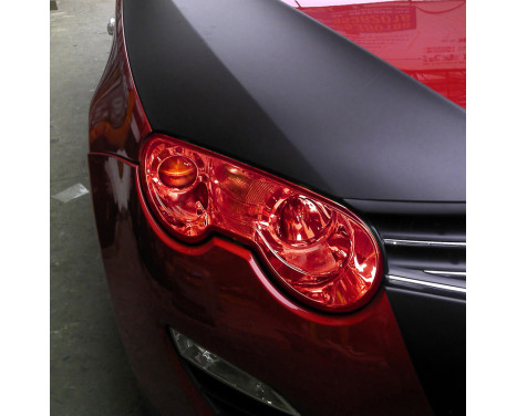 Headlight/rear light foil - Matt Black - 1000x30 cm, Image 3
