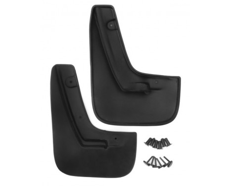 Mudflap kit rear Opel Astra H sedan 2007-> Mudflap kit rear Opel Astra H sedan 2007->