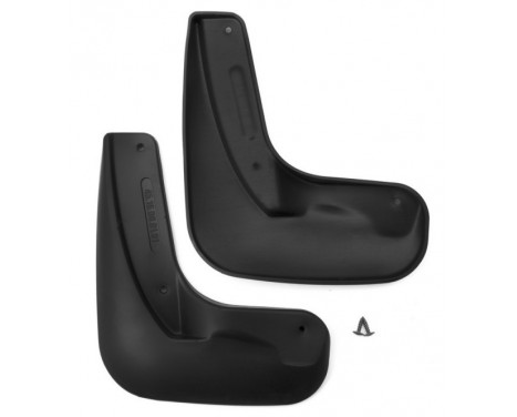 Mudguard set front SKODA OCTAVIA Sedan 2013-> 2 pieces Mudguard set front SKODA OCTAVIA Sedan 2013-> 2 pieces