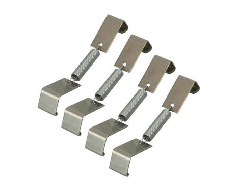 Carpoint License plate clamps Set 4-piece