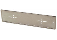 Chrome Number plate holder, per piece
