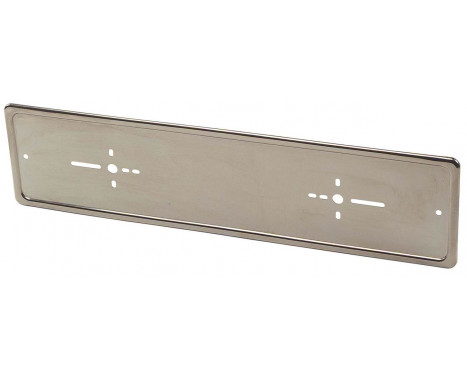 Chrome Number plate holder, per piece